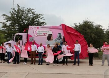 PROMUEVE SANTA CATARINA CAMPAÑA CONTRA CÁNCER DE MAMA