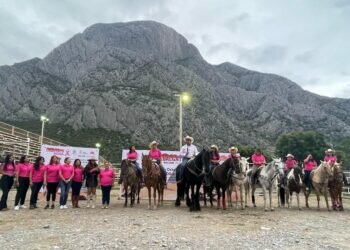 REALIZARÁ SANTA CATARINA CABALGATA ROSA CONTRA CÁNCER DE MAMA